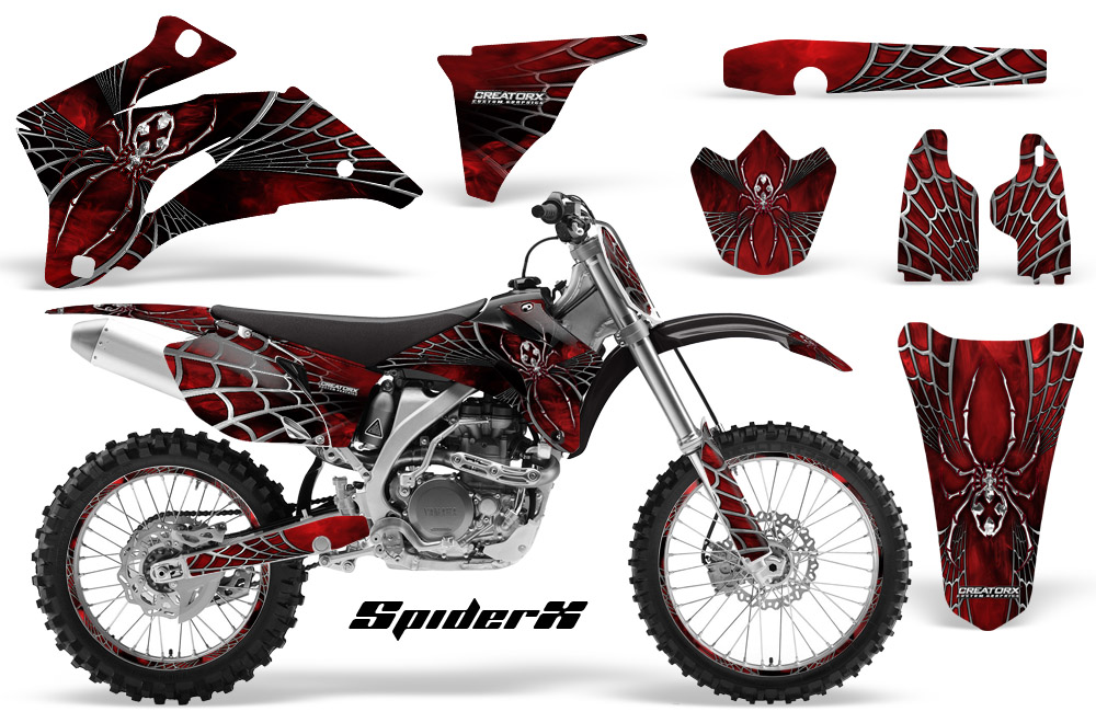 Yamaha YZ 250F 450F 06-09 SpiderX Red NP Rims